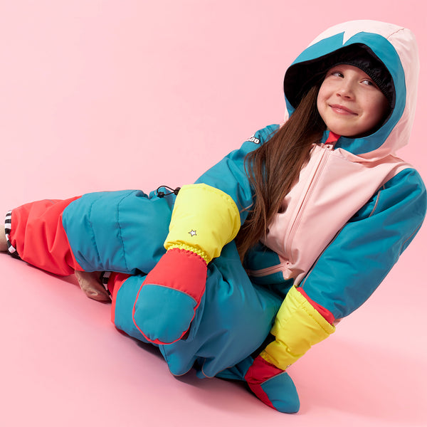 Produktbild von Thermo Skioverall Kinder Kinder Schneeanzug Einteiler - Wasserdichter Thermo -Overall Für Skifahren & Winter Thermo Overall
