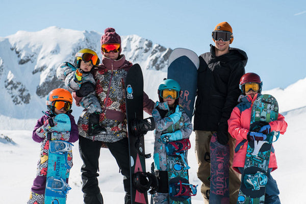 MEET THE SNOWBOARDING FAMILY