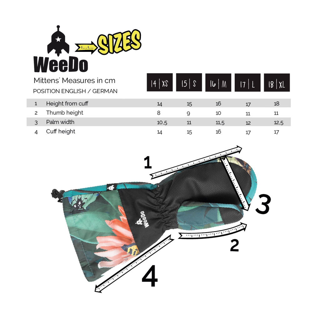 COSMO FAIRY Handschuhe für Kinder passend zum Skianzug – WeeDo funwear GmbH