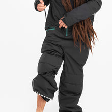 BIGKID MONDO Black Monster Schneeanzug