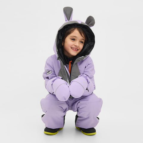 BUNNYDO Lila Schneeanzug