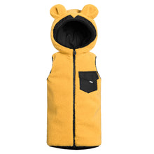 TEDDY fleece reversible vest