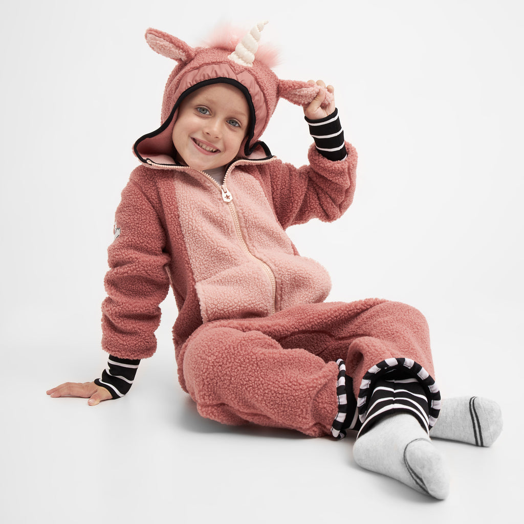 Fleece sales unicorn onesie