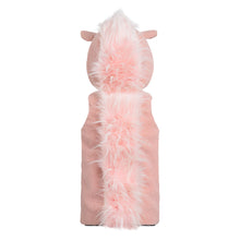 UNIDO unicorn fleece reversible vest