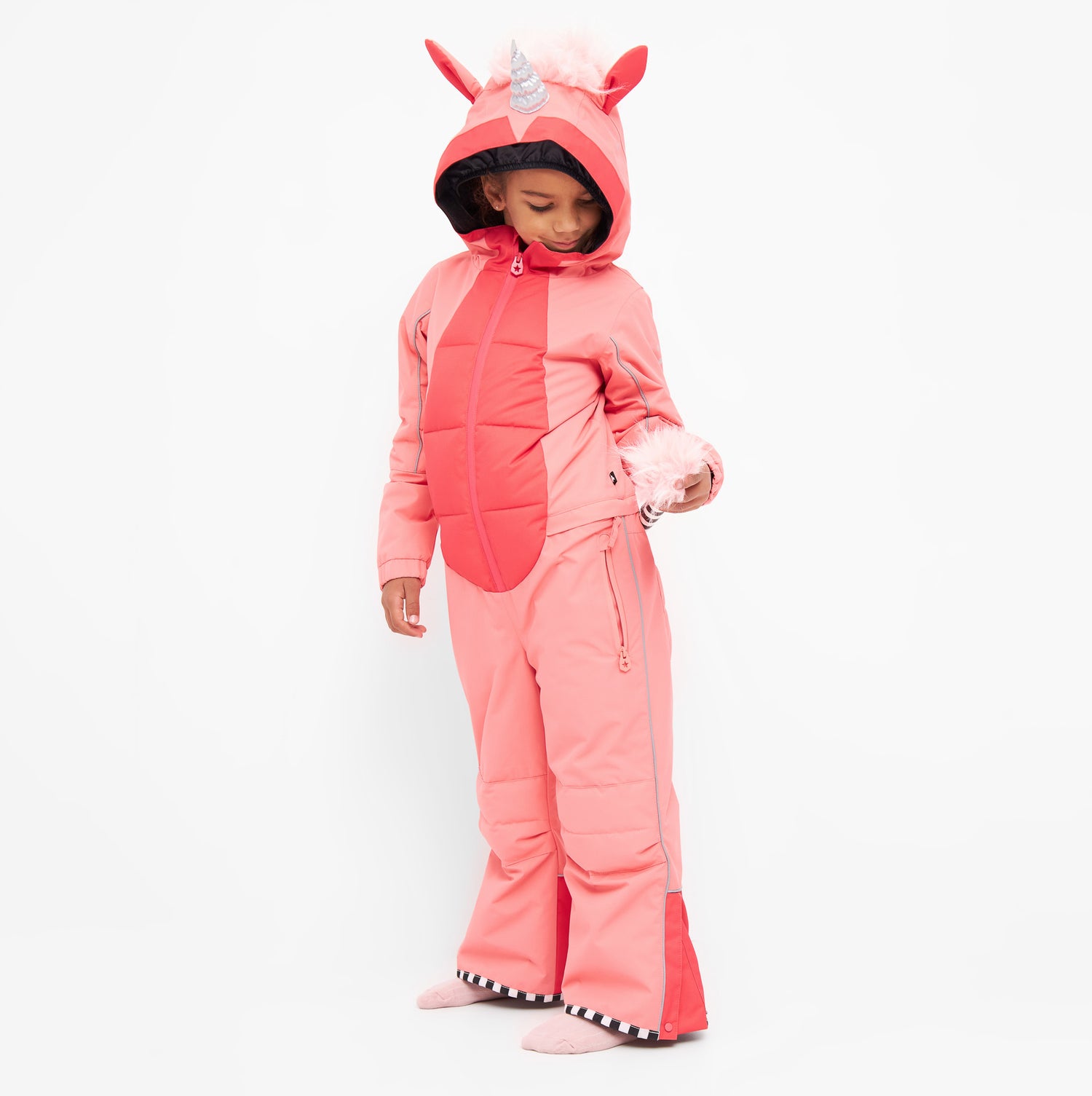 UNIDO SILVER Einhorn Schneeanzug