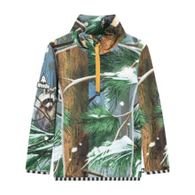 WOODS thermoshirt with forest print