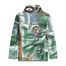 WOODS thermoshirt with forest print