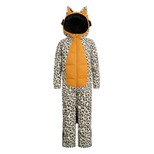 CHETADO Leopard Brown Belly Snowsuit