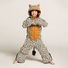 CHETADO Leopard Brown Belly Snowsuit