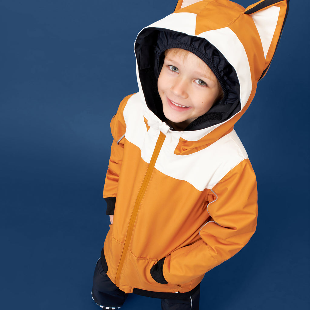 FOXDO fox winter jacket with fox tail – WeeDo funwear GmbH