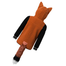 FOXDO Fuchs Jacke aus Teddyfleece