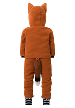 FOXDO fox jumpsuit made of teddy fleece