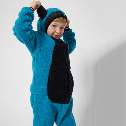 MONDO Monster jumpsuit made of teddy fleece