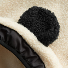 PANDO panda teddy fleece jacket