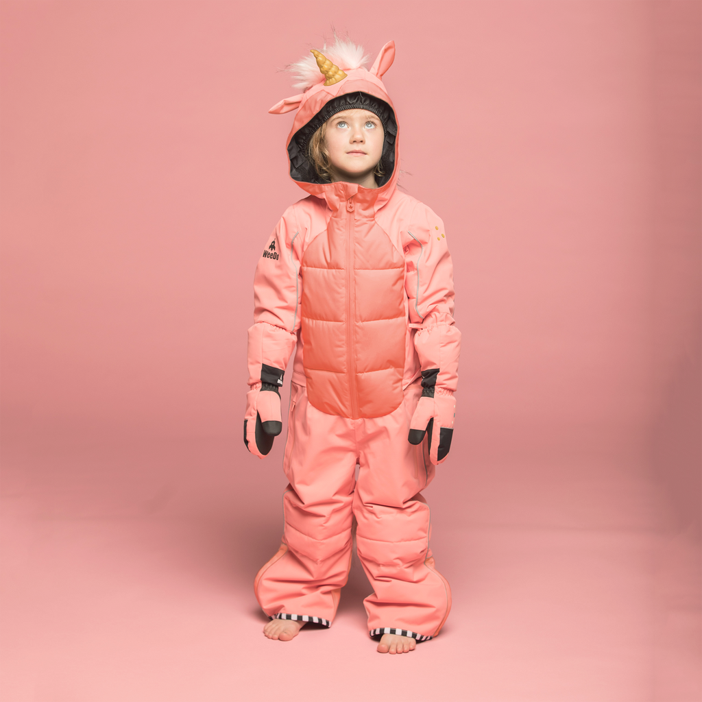 UNIDO GOLD unicorn snowsuit – WeeDo funwear GmbH